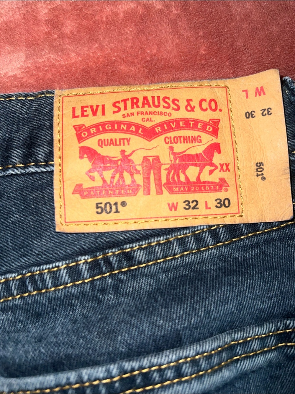 Vintage Levi 501 jeans multiple buttons instead of zip up - Picture 4 of 5